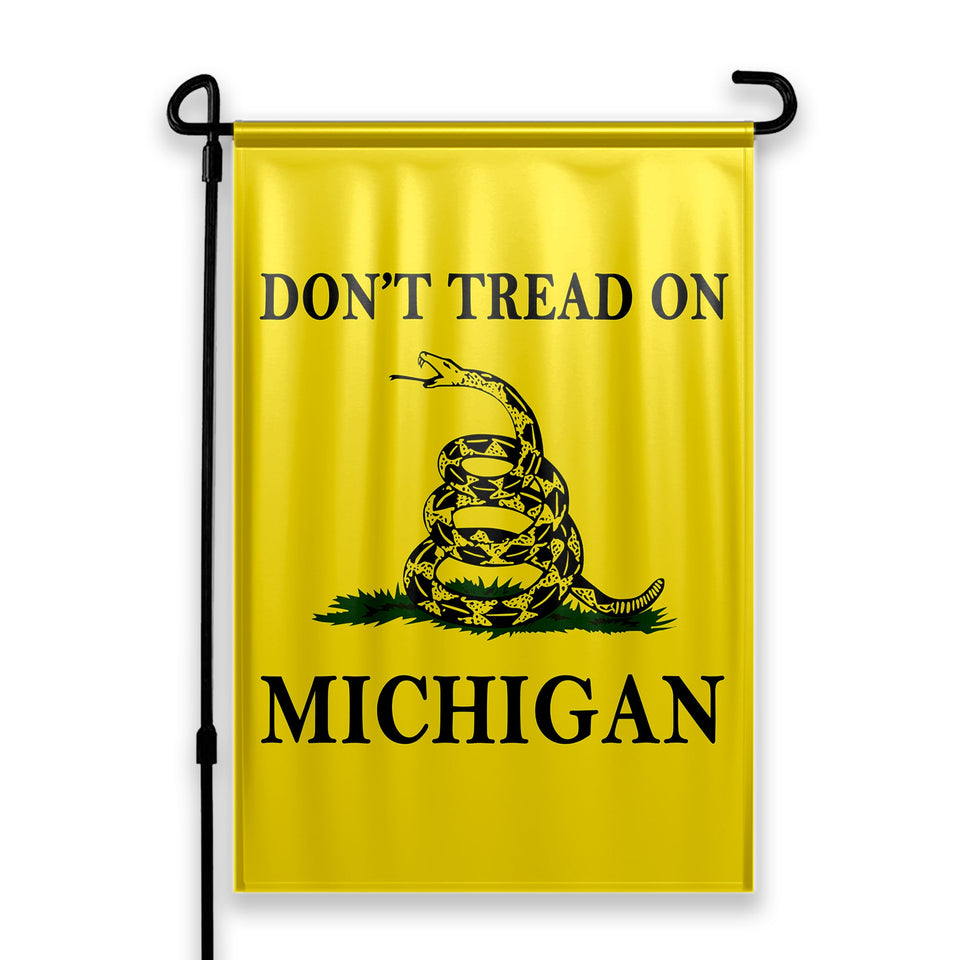 Don't Tread On Michigan Yard Flag- Limited Edition Garden Flag