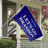Let Go Brandon Starter Pack - Includes Full Size 3 x 5 Flag - Garden Flag - Embroidered Hat