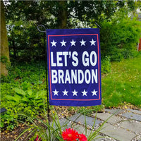 Let Go Brandon Starter Pack - Includes Full Size 3 x 5 Flag - Garden Flag - Embroidered Hat