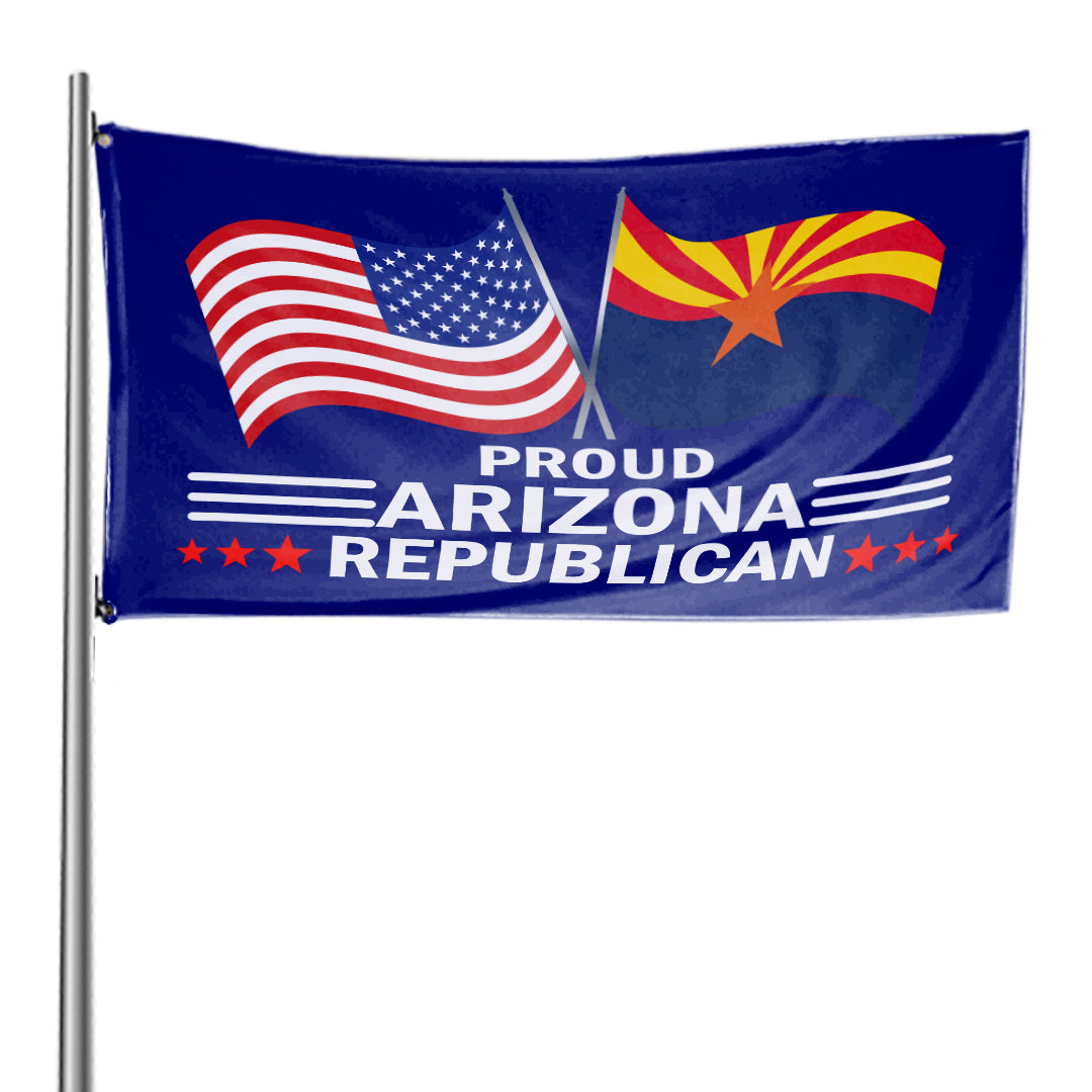Proud Arizona Republican  3 x 5 Flag - Limited Edition Flags
