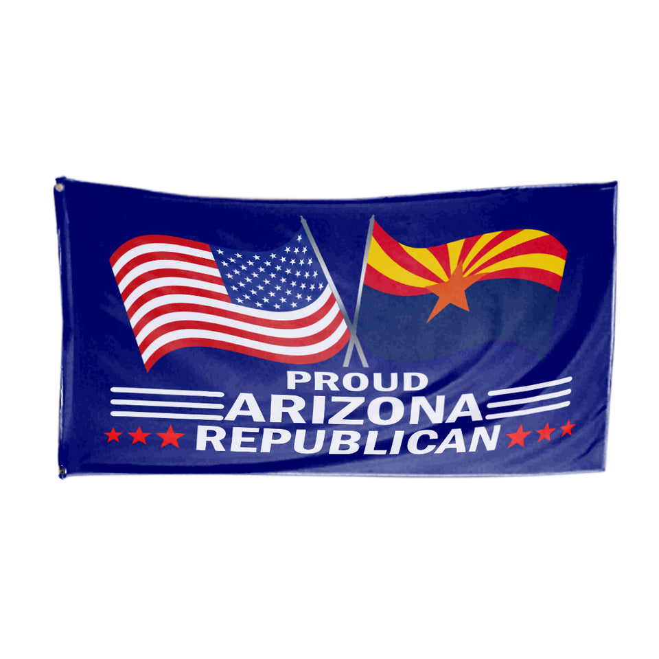Proud Arizona Republican  3 x 5 Flag - Limited Edition Flags
