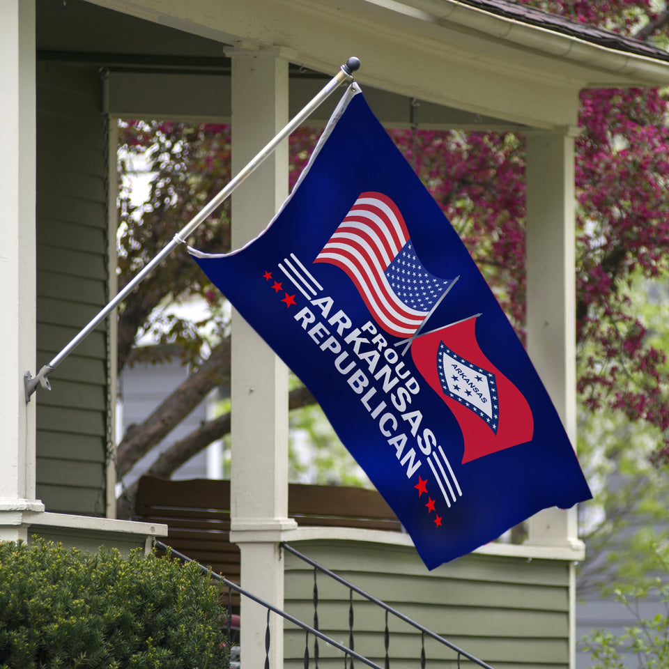 Proud Arkansas Republican 3 x 5 Flag - Limited Edition Flags