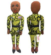 The Squad Includes AOC IIlhan Rashida & Ayanna Pressley Tough Plush Dog Chew Toys with Squeakers - Official Republican Dogs