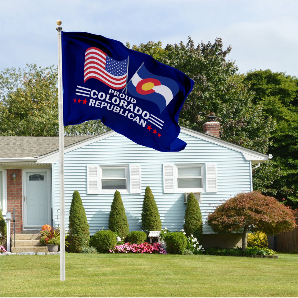 Proud Colorado Republican 3 x 5 Flag - Limited Edition Flags