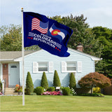 Proud Colorado Republican 3 x 5 Flag - Limited Edition Flags