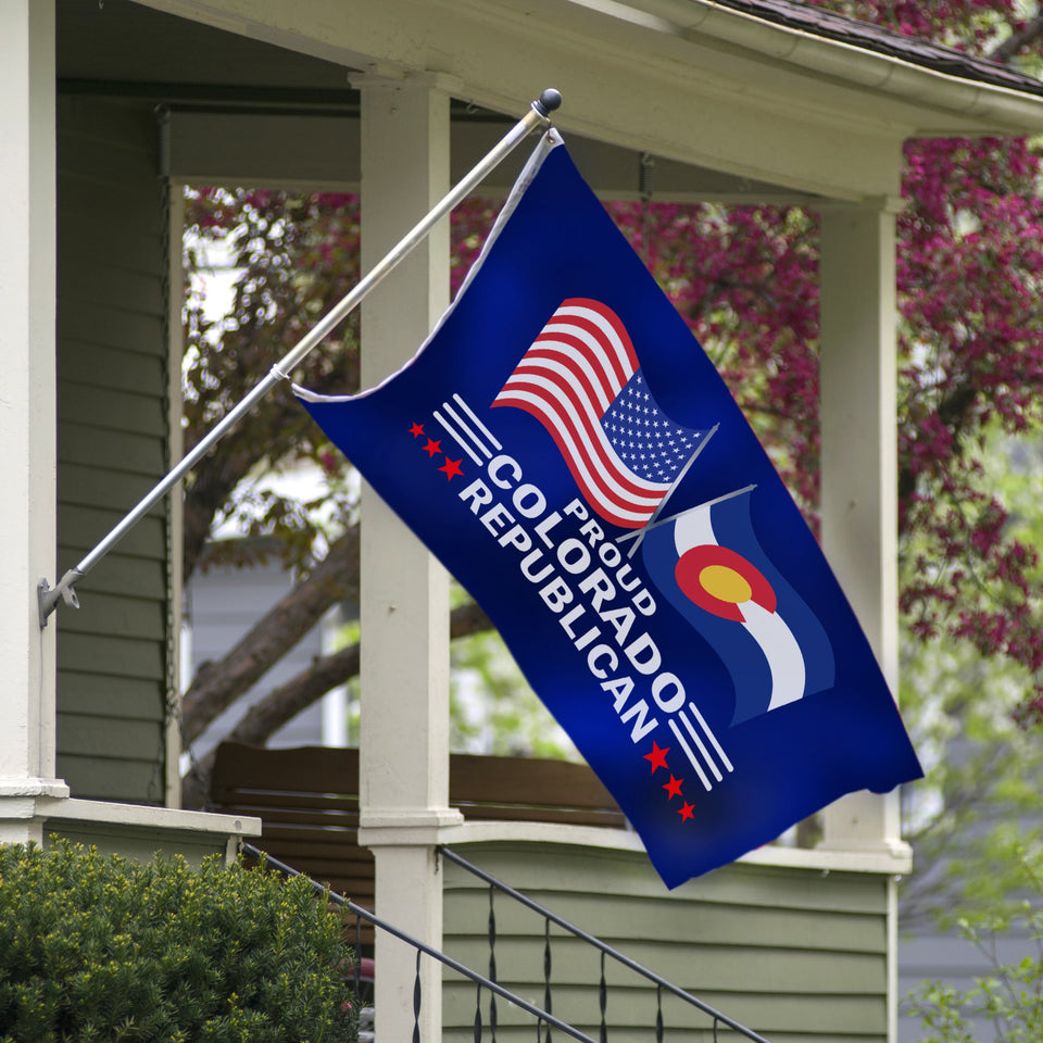 Proud Colorado Republican 3 x 5 Flag - Limited Edition Flags