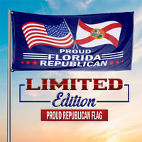 Proud Florida Republican  3 x 5 Flag - Limited Edition Flags