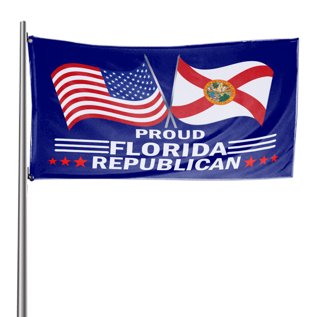 Proud Florida Republican  3 x 5 Flag - Limited Edition Flags