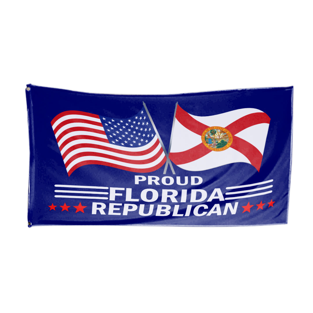 Proud Florida Republican  3 x 5 Flag - Limited Edition Flags