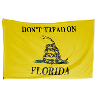50 States Don't Tread On 3 X 5 Gadsden Flag - Limited Edition Dual Flags - All States Available