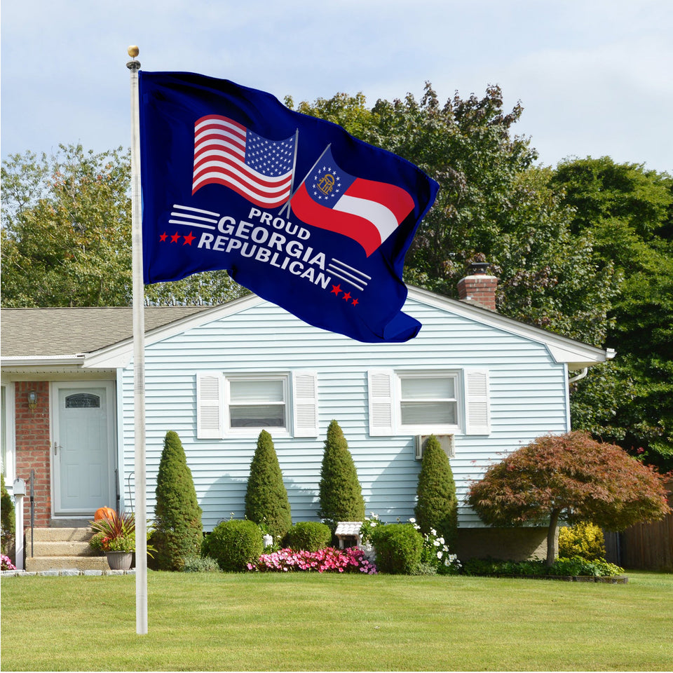 Proud Georgia Republican 3 x 5 Flag - Limited Edition Flags