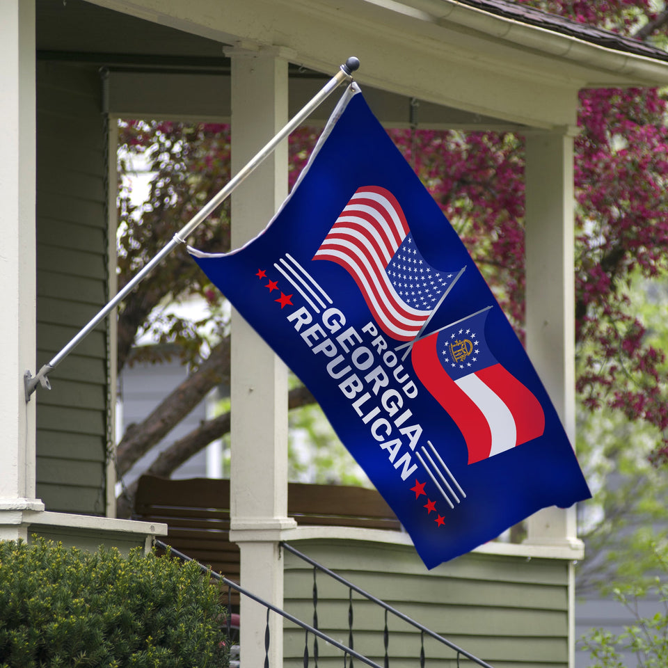 Proud Georgia Republican 3 x 5 Flag - Limited Edition Flags
