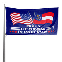 Proud Georgia Republican 3 x 5 Flag - Limited Edition Flags