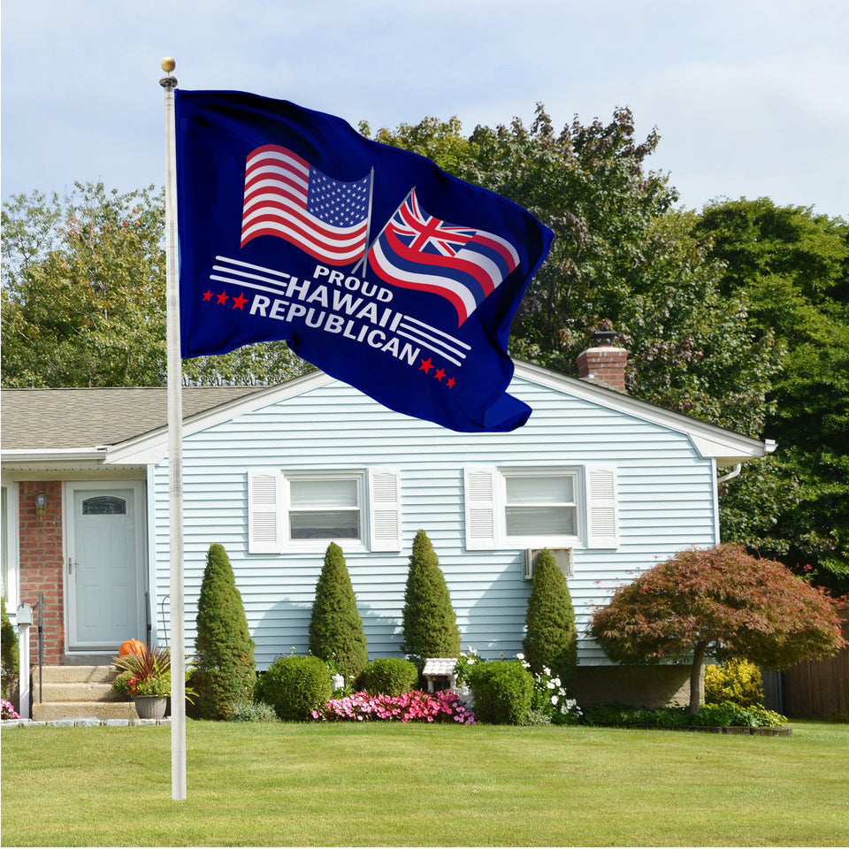 Proud Hawaii Republican  3 x 5 Flag - Limited Edition Flags