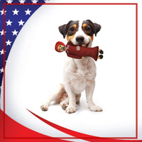 Ilhan Omar Squad Member Tough Plush Dog Chew Toy with Squeaker - Official Republican Dogs