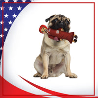 Ilhan Omar Squad Member Tough Plush Dog Chew Toy with Squeaker - Official Republican Dogs