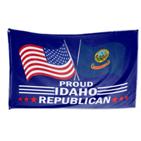 Proud Idaho Republican 3 x 5 Flag - Limited Edition Flags