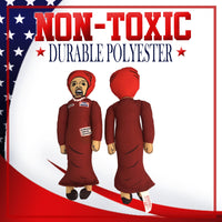 Ilhan Omar Squad Member Tough Plush Dog Chew Toy with Squeaker - Official Republican Dogs