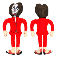 Nancy Pelosi Tough Plush Dog Chew Toy with Squeaker - Official Republican Dogs