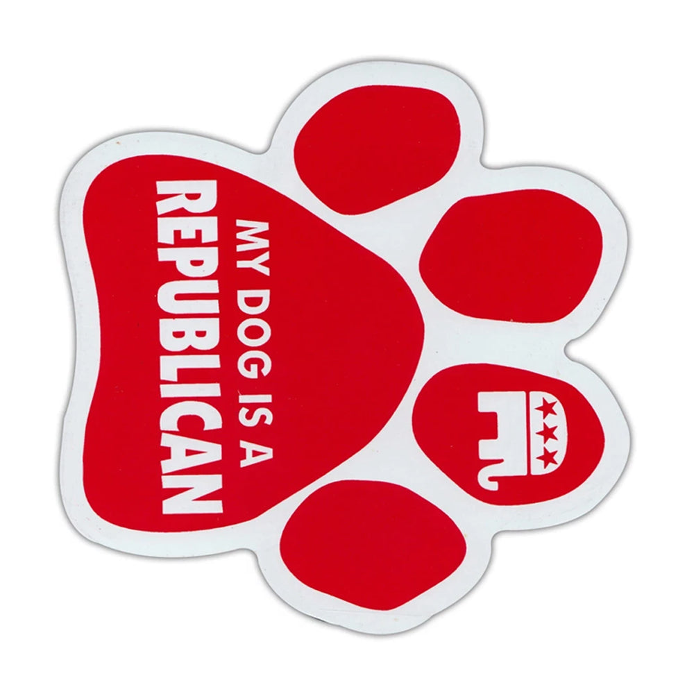 My Dog Is A Republican Car Magnet