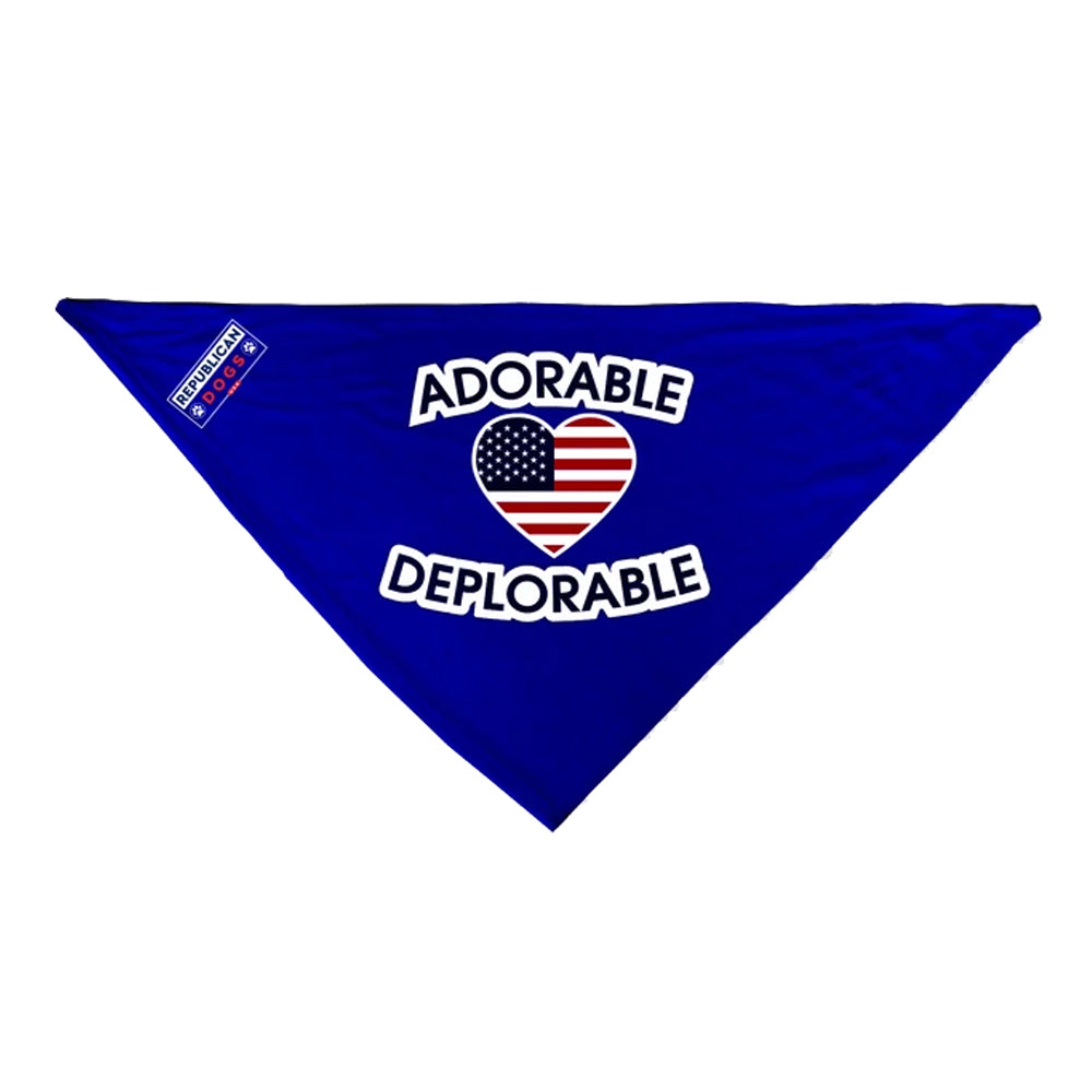 Adorable Deplorable Dog Bandana