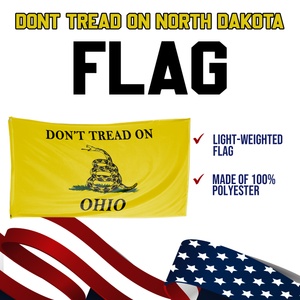 Don't Tread on Ohio 3 x 5 Gadsden Flag - Limited Edition