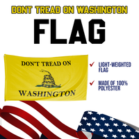 Don't Tread on Washington 3 x 5 Gadsden Flag - Limited Edition