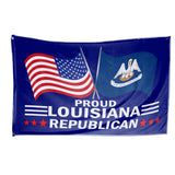 Proud Louisiana Republican 3 x 5 Flag - Limited Edition Flags