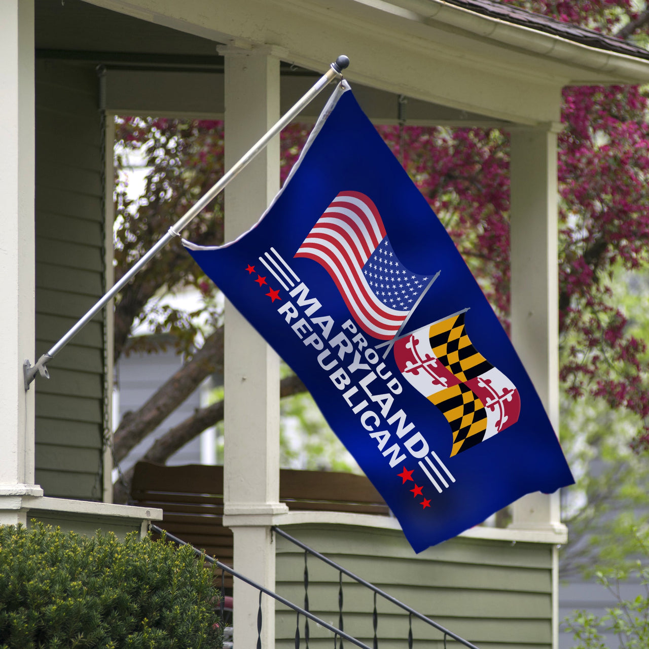 Proud Maryland Republican 3 x 5 Flag - Limited Edition Flags