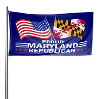 Proud Maryland Republican 3 x 5 Flag - Limited Edition Flags