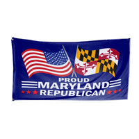 Proud Maryland Republican 3 x 5 Flag - Limited Edition Flags