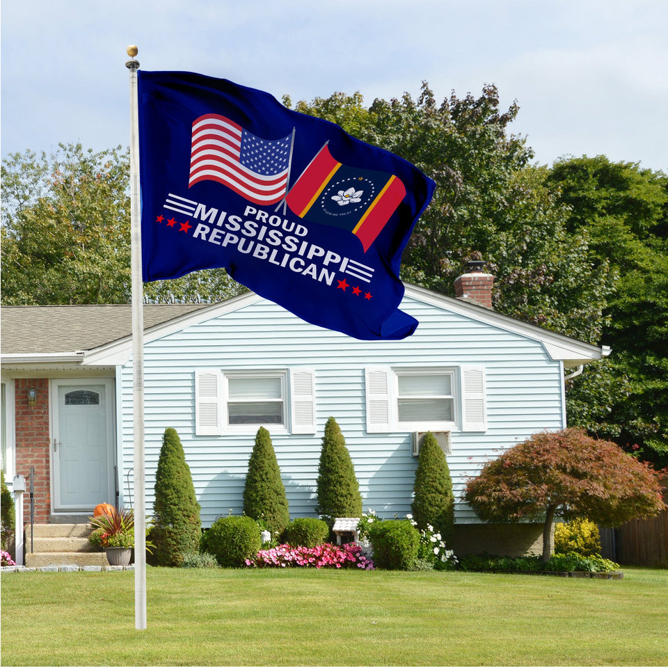Proud Mississippi Republican 3 x 5 Flag - Limited Edition Flags