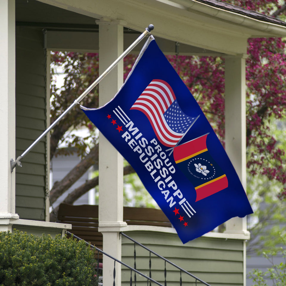 Proud Mississippi Republican 3 x 5 Flag - Limited Edition Flags
