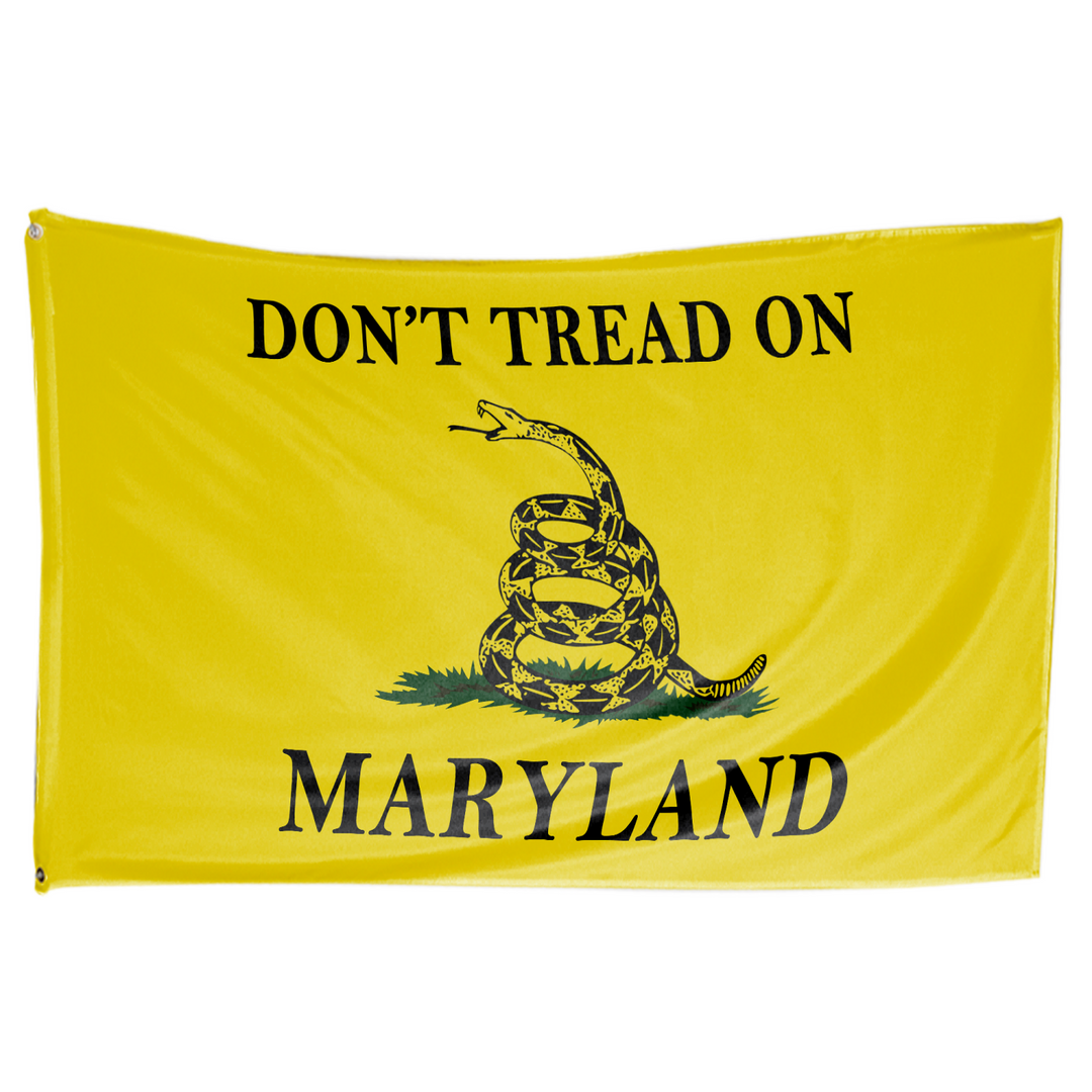 50 States Don't Tread On 3 X 5 Gadsden Flag - Limited Edition Dual Flags - All States Available