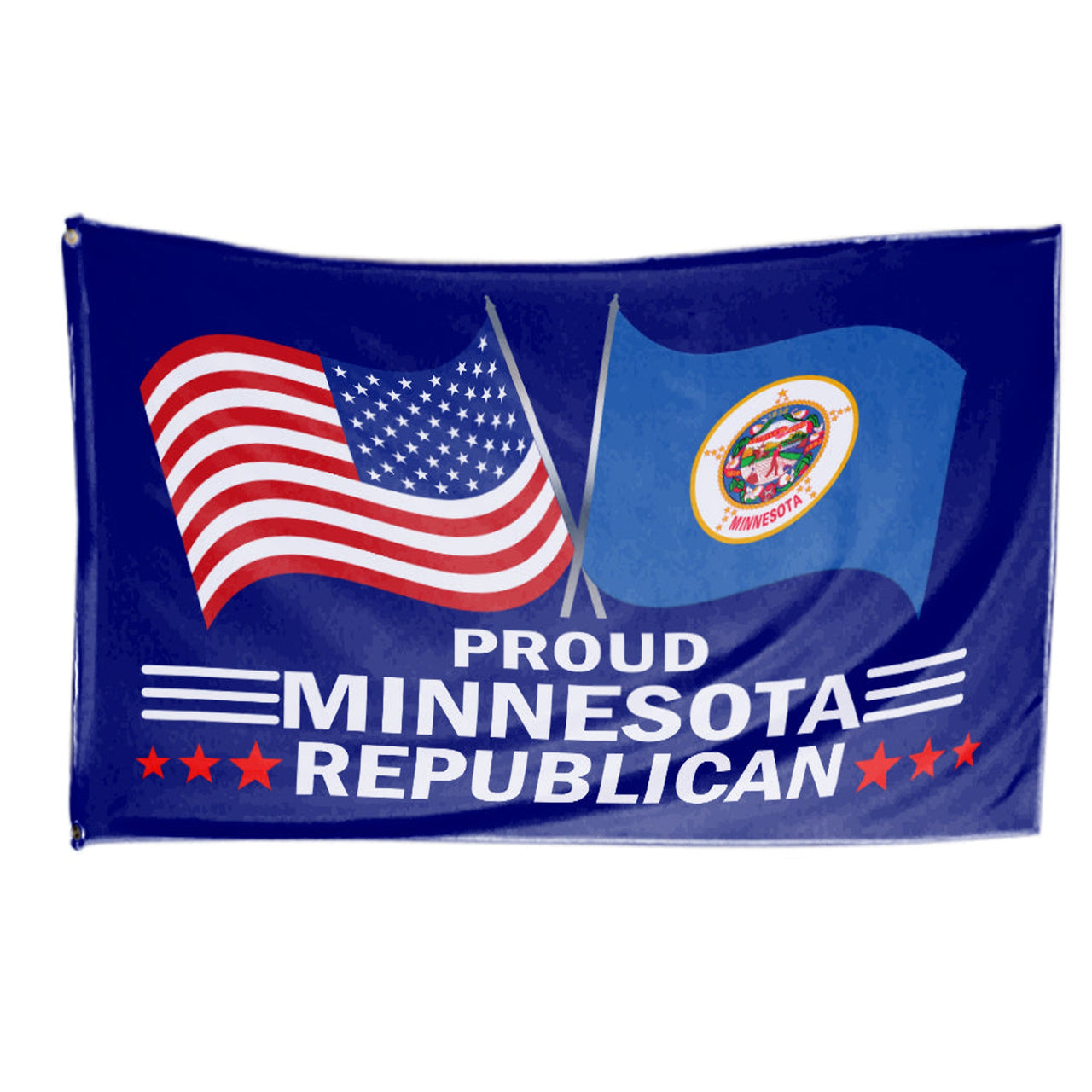 Proud Minnesota Republican 3 x 5 Flag - Limited Edition Flags