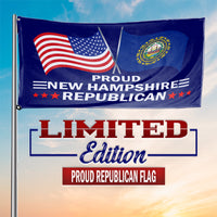 Proud New Hampshire 3 x 5 Flag - Limited Edition Flags