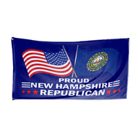Proud New Hampshire 3 x 5 Flag - Limited Edition Flags