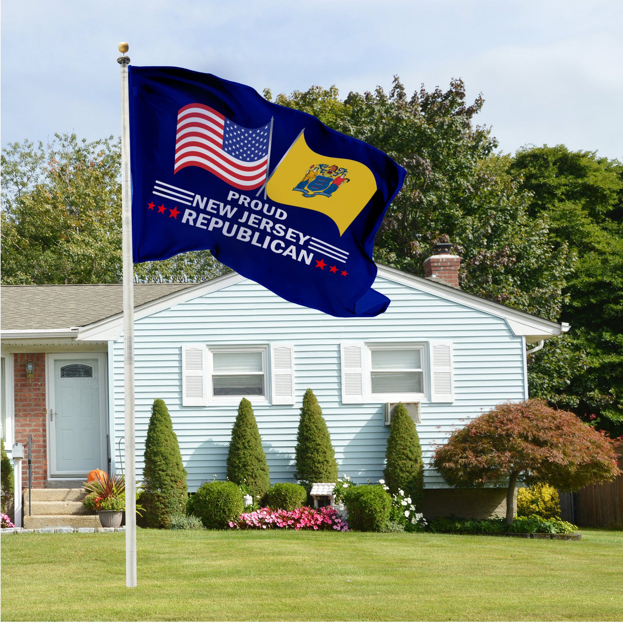 Proud New Jersey Republican 3 x 5 Flag - Limited Edition Flags