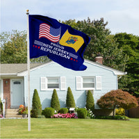 Proud New Jersey Republican 3 x 5 Flag - Limited Edition Flags