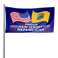 Proud New Jersey Republican 3 x 5 Flag - Limited Edition Flags