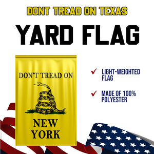 Don't Tread On New York Yard Flag- Limited Edition Garden Flag
