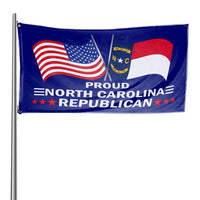Proud North Carolina Republican 3 x 5 Flag - Limited Edition Flags