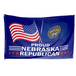 50 States Proud State Republican 3 X 5 Flag - Limited Edition Flag