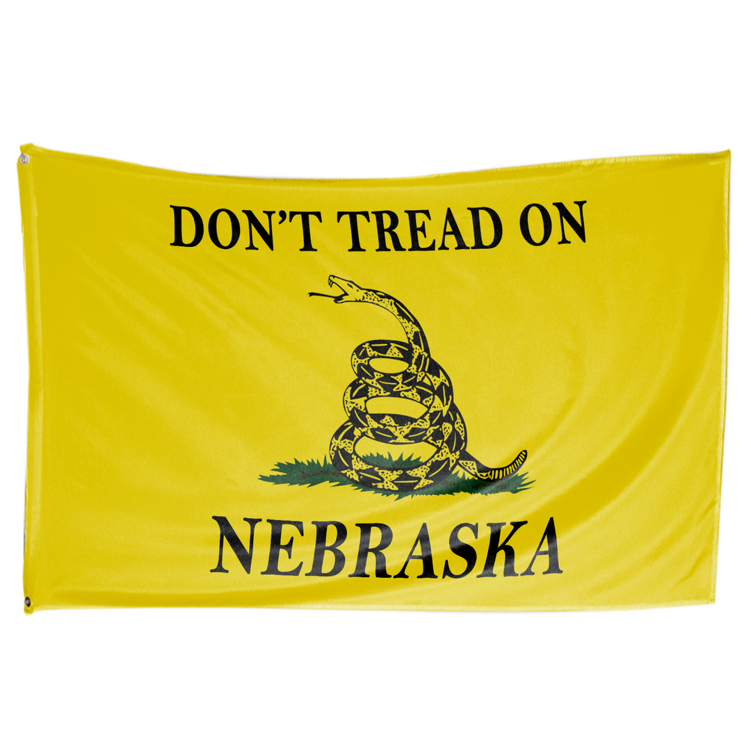 50 States Don't Tread On 3 X 5 Gadsden Flag - Limited Edition Dual Flags - All States Available