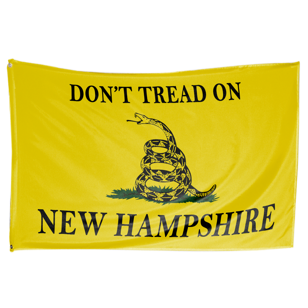 50 States Don't Tread On 3 X 5 Gadsden Flag - Limited Edition Dual Flags - All States Available