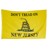 Don't Tread on New Jersey 3 x 5 Gadsden Flag - Limited Edition