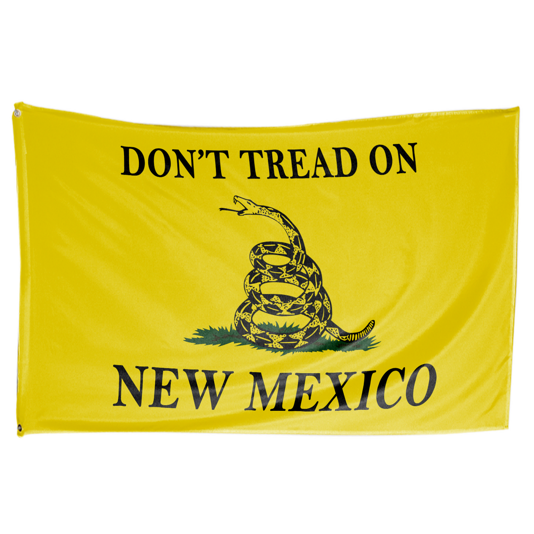 50 States Don't Tread On 3 X 5 Gadsden Flag - Limited Edition Dual Flags - All States Available