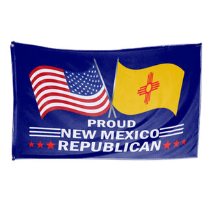 Proud New Mexico Republican 3 x 5 Flag - Limited Edition Flags