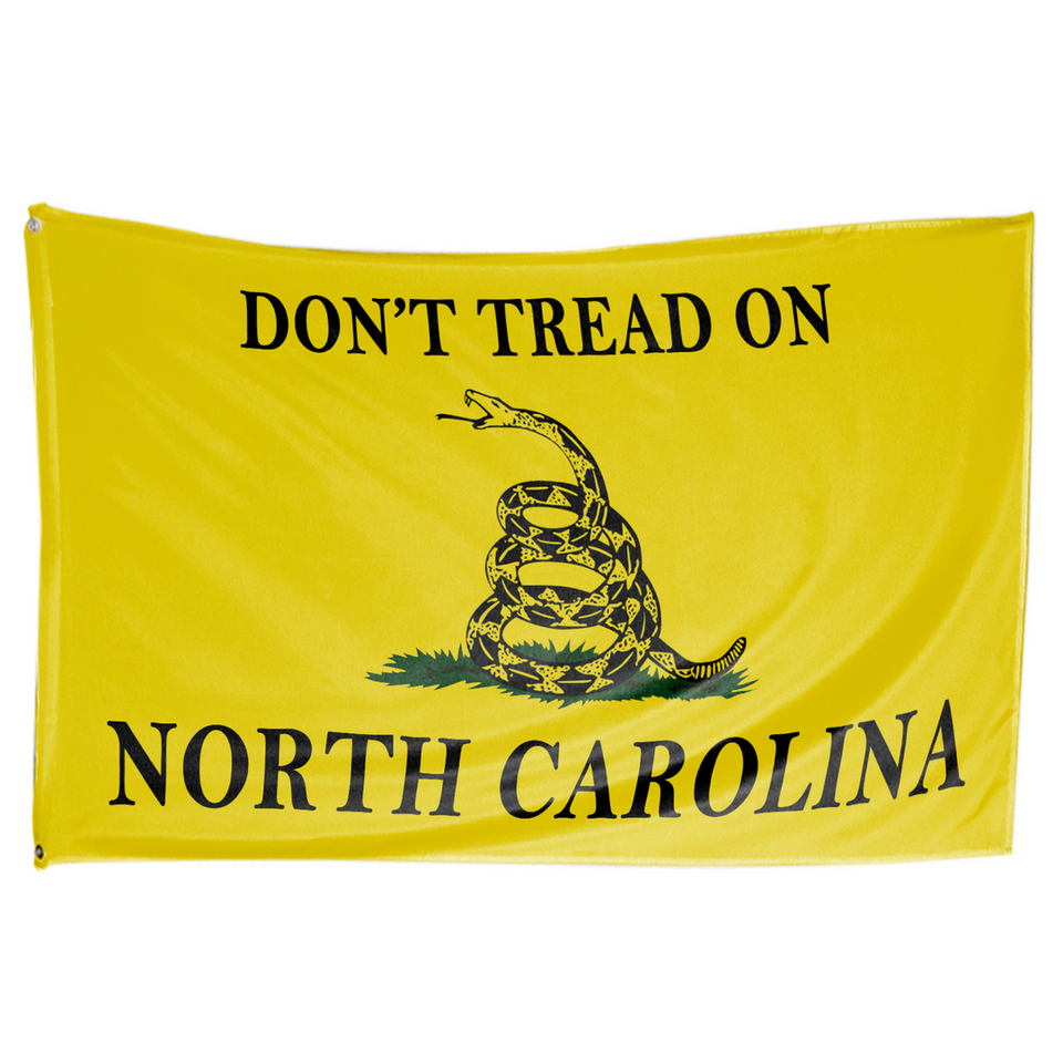 50 States Don't Tread On 3 X 5 Gadsden Flag - Limited Edition Dual Flags - All States Available