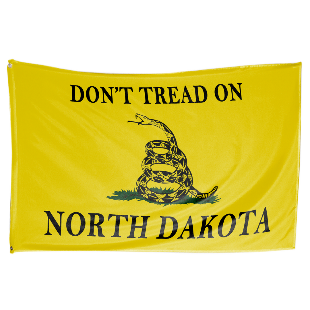 50 States Don't Tread On 3 X 5 Gadsden Flag - Limited Edition Dual Flags - All States Available